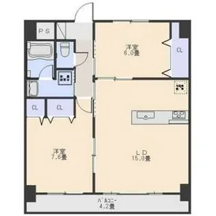 GRACIA Ⅰ【2階】の間取り