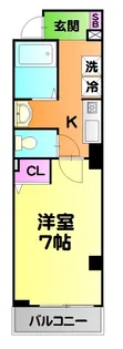 ラヴィエ【3階】の間取り