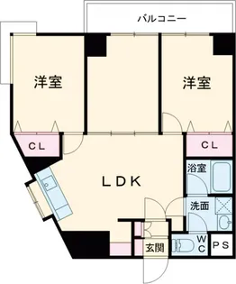 ラフィーネ綾瀬【601号室】の間取り