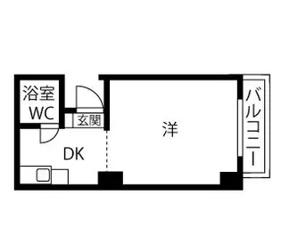 プレスイン名駅南【4B号室】の間取り