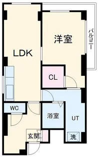Fleurouge【4階】の間取り