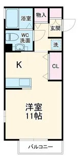 アイパレス【2階】の間取り