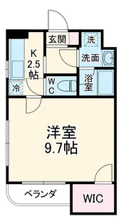 ルナイマージュ【3階】の間取り