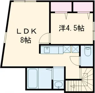 hacco house【3階】の間取り