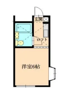 レモンホーム共和【201号室】の間取り