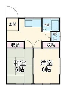 サエムハイツ【1階】の間取り