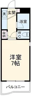 コモラード橋本Ⅱ【3階】の間取り
