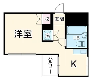 晴嵐マンション【3階】の間取り