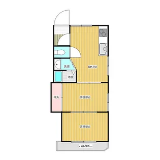 MEISON135【4A号室】の間取り