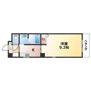 LOE中村公園【2階】の間取り