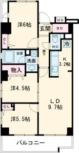 アーク金町レジデンス【11階】の間取り