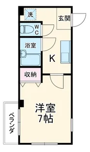 WEST COAST【2階】の間取り