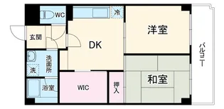 トレンツマンション【2階】の間取り
