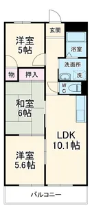 第2奥村ハイツ【2階】の間取り