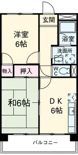 ハウスマローネ【1階】の間取り