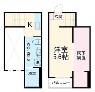 Sofia 中村公園【2階】の間取り