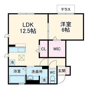 エステート V【1階】の間取り