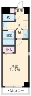 プルミエ千成【1階】の間取り