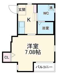 ソリッド中村公園【3階】の間取り