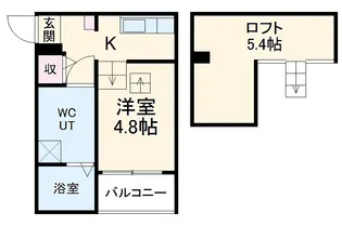 ラ・カンパネラ【103号室】の間取り