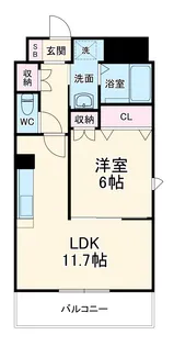 エステーラ小碓【2階】の間取り