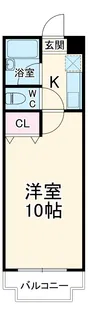 グランフォーレ【3-B号室】の間取り