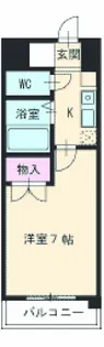 ヒサゴハイツⅠ【2階】の間取り