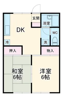 エスポワール【2階】の間取り