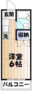 ハイツ葦【G号室】の間取り