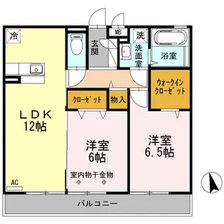 Grand Chariot【3階】の間取り