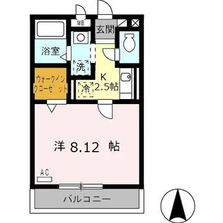 Sunmall Yuugi Ⅴ【3階】の間取り