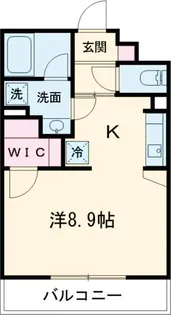 アバンサール【202号室】の間取り