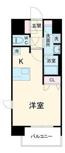 プレサンス名古屋STATIONアライブ【10階】の間取り