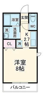 フロリカウラ2【2階】の間取り