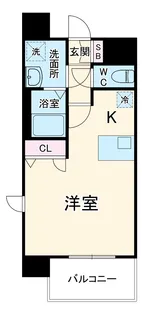 プレサンス名古屋STATIONアライブ【5階】の間取り