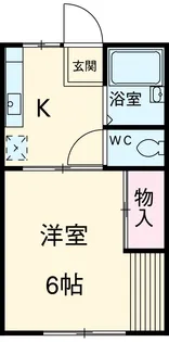 加藤ハイツ【103号室】の間取り