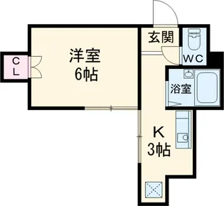 メゾン加藤Ⅱ【1階】の間取り