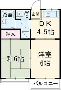 メイゾン・長嶋【201号室】の間取り