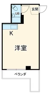 天白山田ビル【4階】の間取り