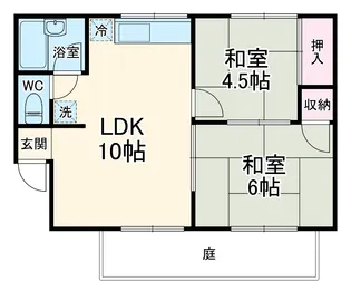 ストリートK【1階】の間取り
