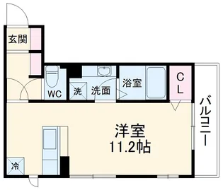 ルミナーレ町田【3階】の間取り