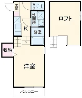 エデン【2階】の間取り