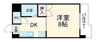 サンライズマンション【202号室】の間取り