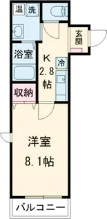 ランドハイム西小岩【3階】の間取り