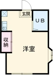ハイツマルキ【101号室】の間取り