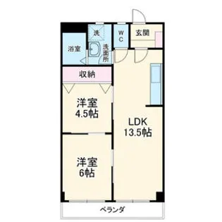 チェルシー【3階】の間取り