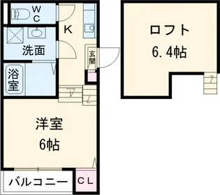 AnnexCoCo【2階】の間取り