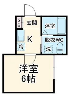 クオリティア橋本【103号室】の間取り