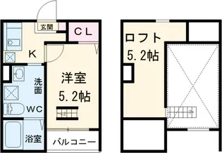 ボルツァーノ【2階】の間取り
