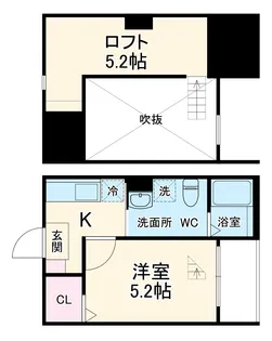 ソレイユの丘(ソレイユノオカ)【1階】の間取り